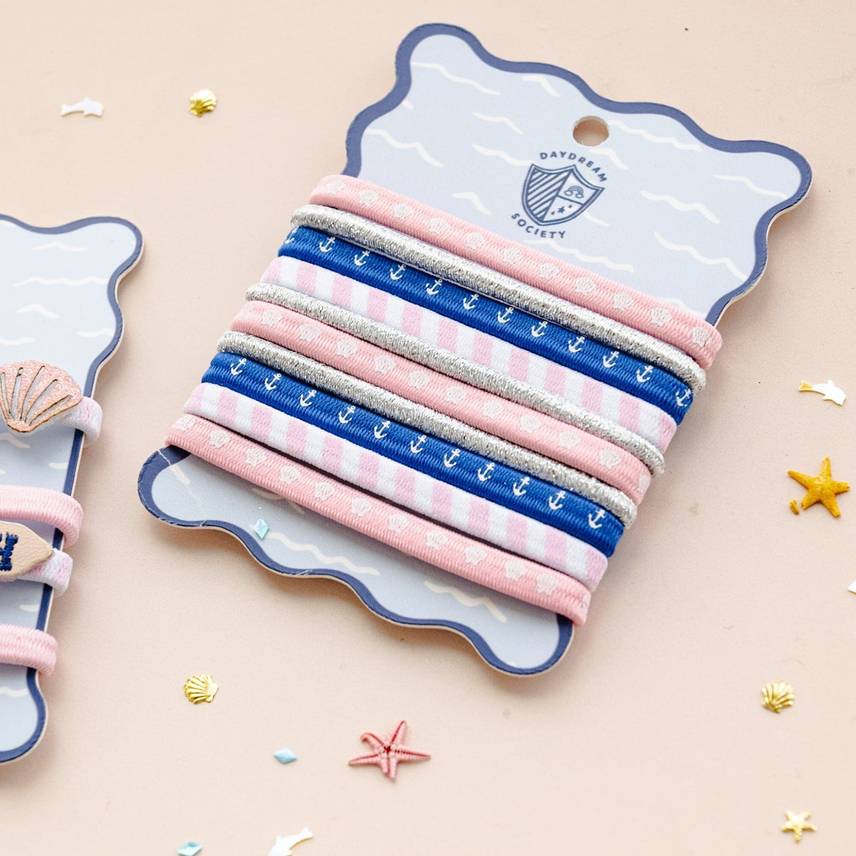 Seaside Hair Tie Set, Daydream Society