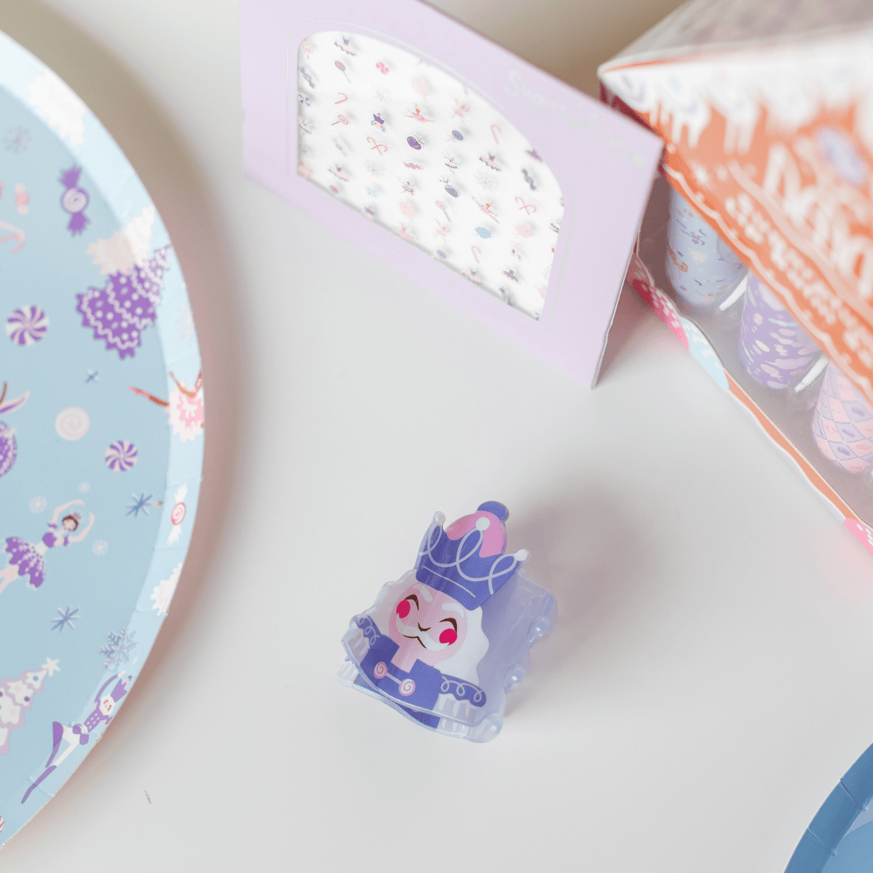Sugarplum Small Nutcracker Acetate Claw Clip, Daydream Society