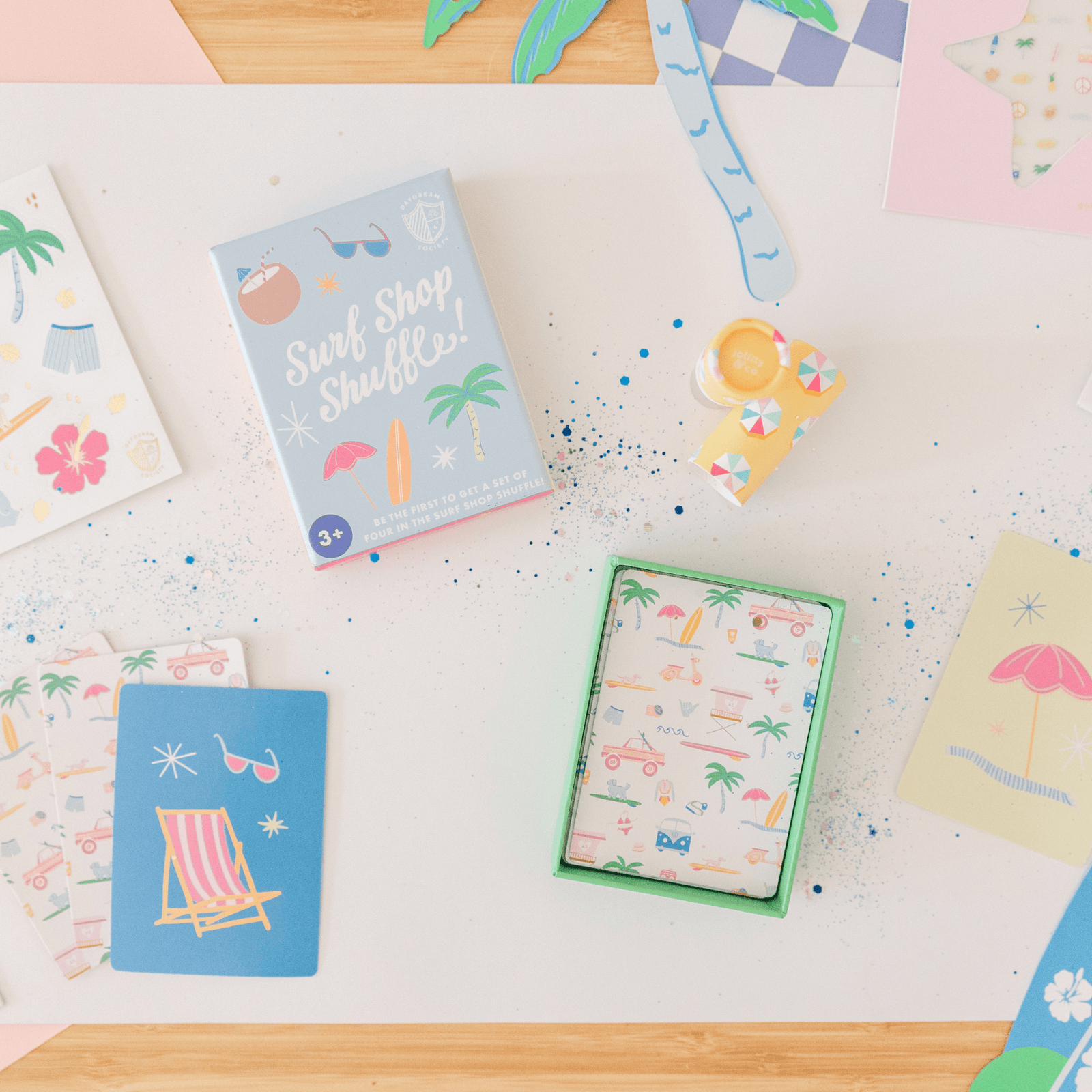 Surf's Up Surf Shop Shuffle Card Game, Shop Sweet Lulu