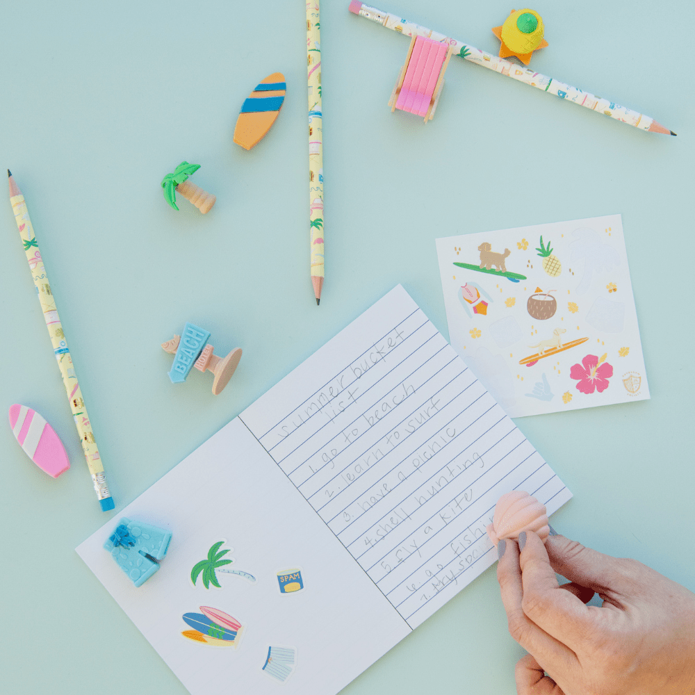 Surf's Up  Eraser Set, Daydream Society