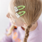 Trick or Treat Street Ghost Dog Hair Clip Set
