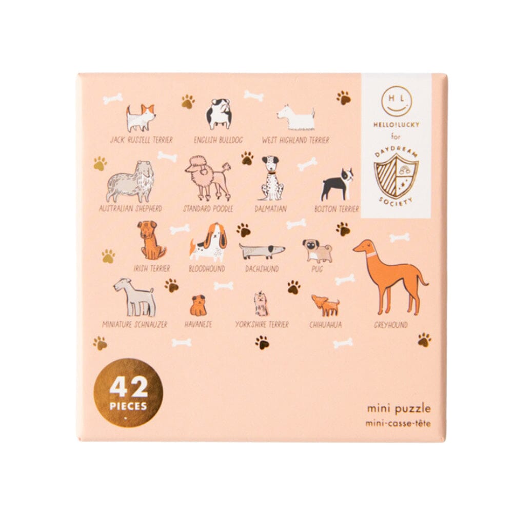 Puppy Dog Breeds Mini Puzzle