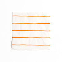 Clementine Frenchie Striped Petite Napkins - Shop Sweet Lulu