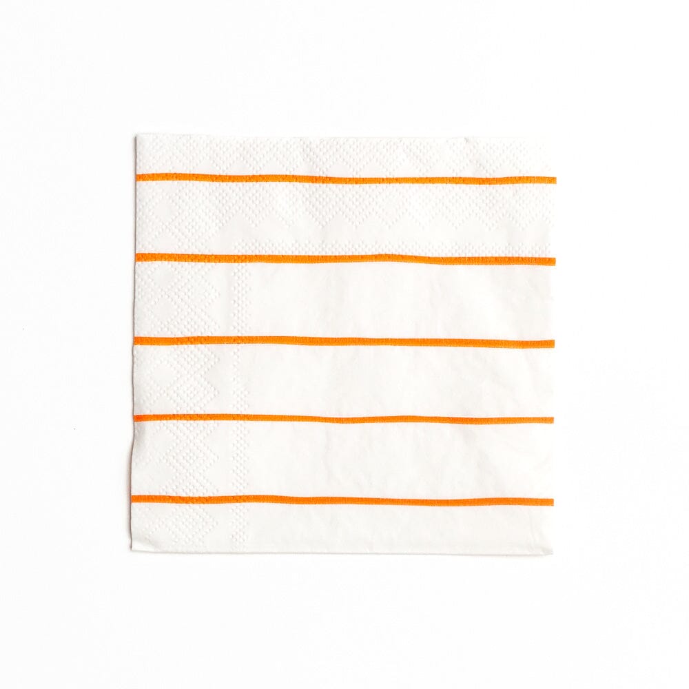 Clementine Frenchie Striped Petite Napkins - Shop Sweet Lulu