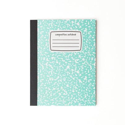 Mint Mini Composition Notebook