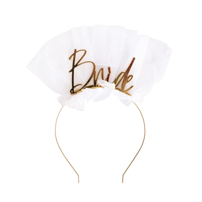 "Bride" Metal Headband - 2 Color Options