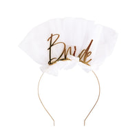 "Bride" Metal Headband - 2 Color Options - Shop Sweet Lulu