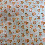 Adult's Cotton Printed Apron - Ruffle & Cookie Pattern