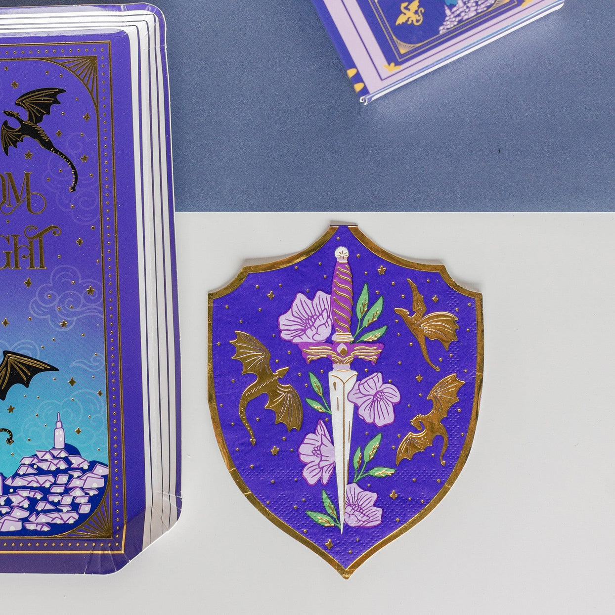 Romantasy Shield & Dagger Large Napkins