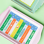 Book Shelf Print Trinket Tray, Jollity & Co