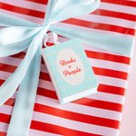 Books Over People Christmas Ornament, Jollity & Co