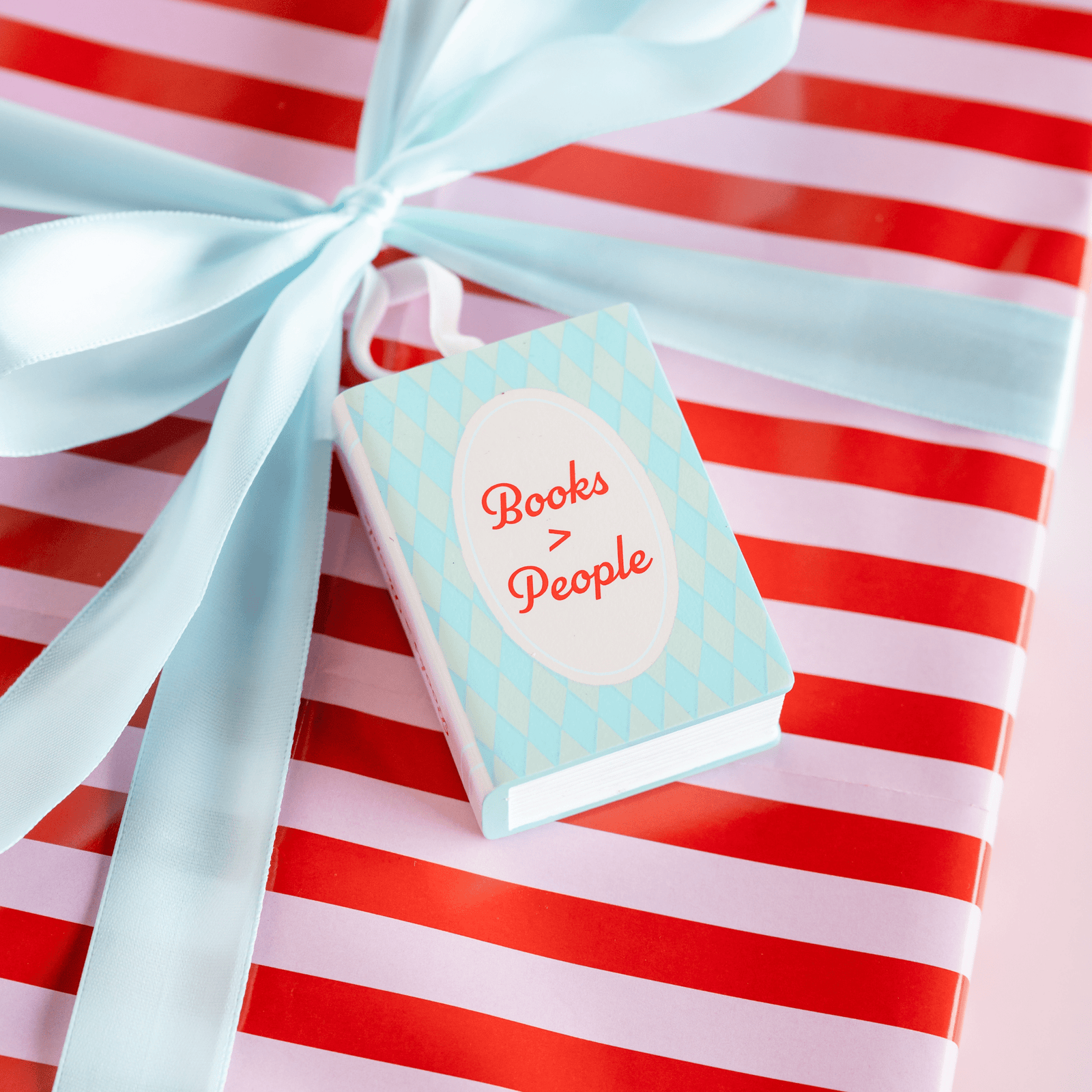 Books Over People Christmas Ornament, Jollity & Co