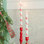 Ribbon Bow Taper Candle Set - 3 Color Options, Jollity & Co