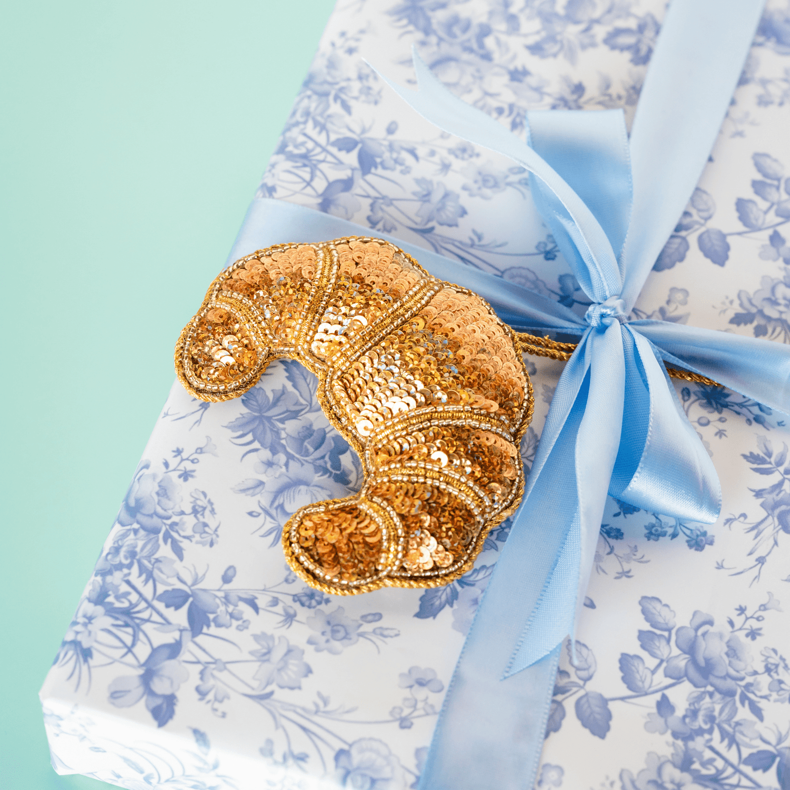 Croissant Christmas Ornament