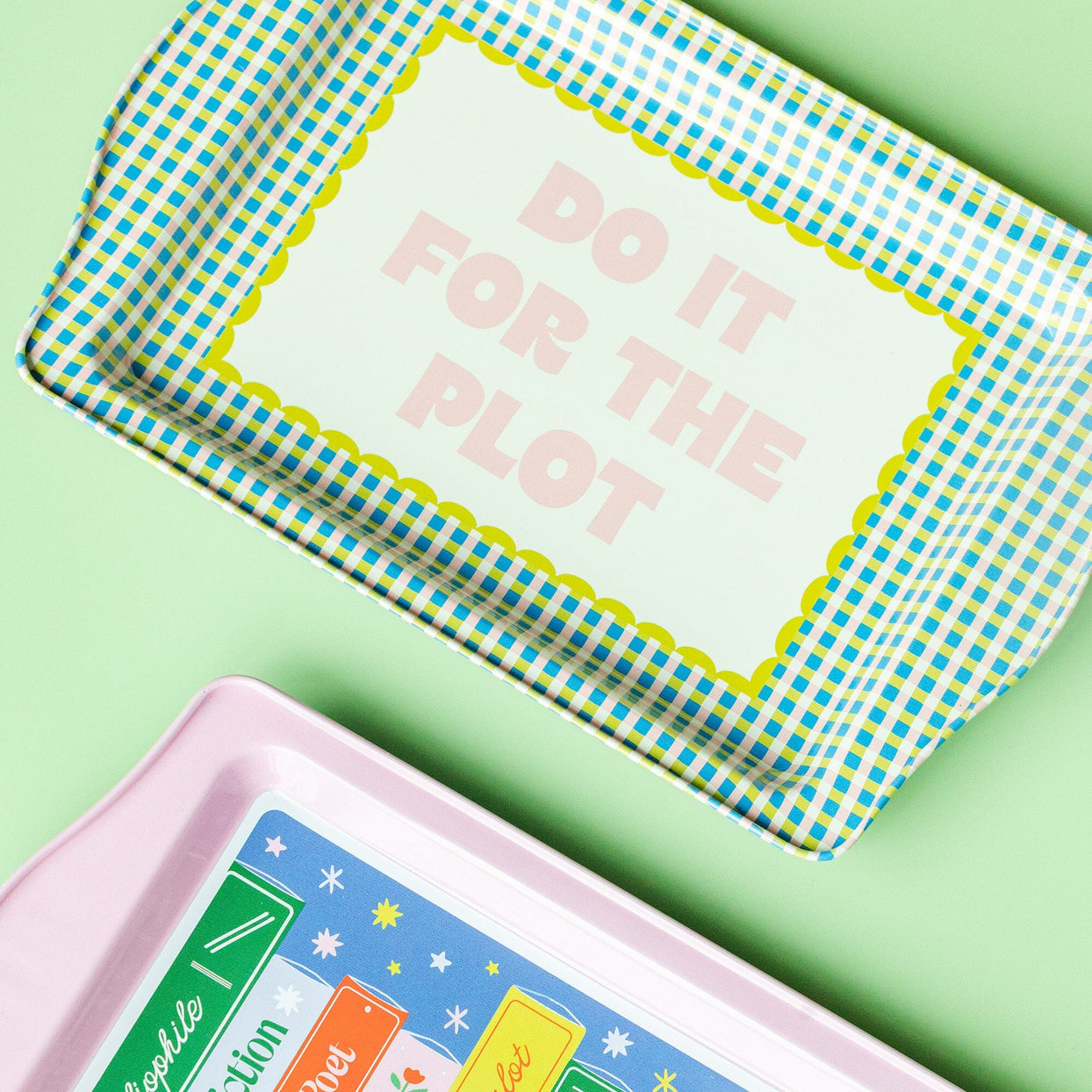 Do It For The Plot Trinket Tray, Jollity & Co