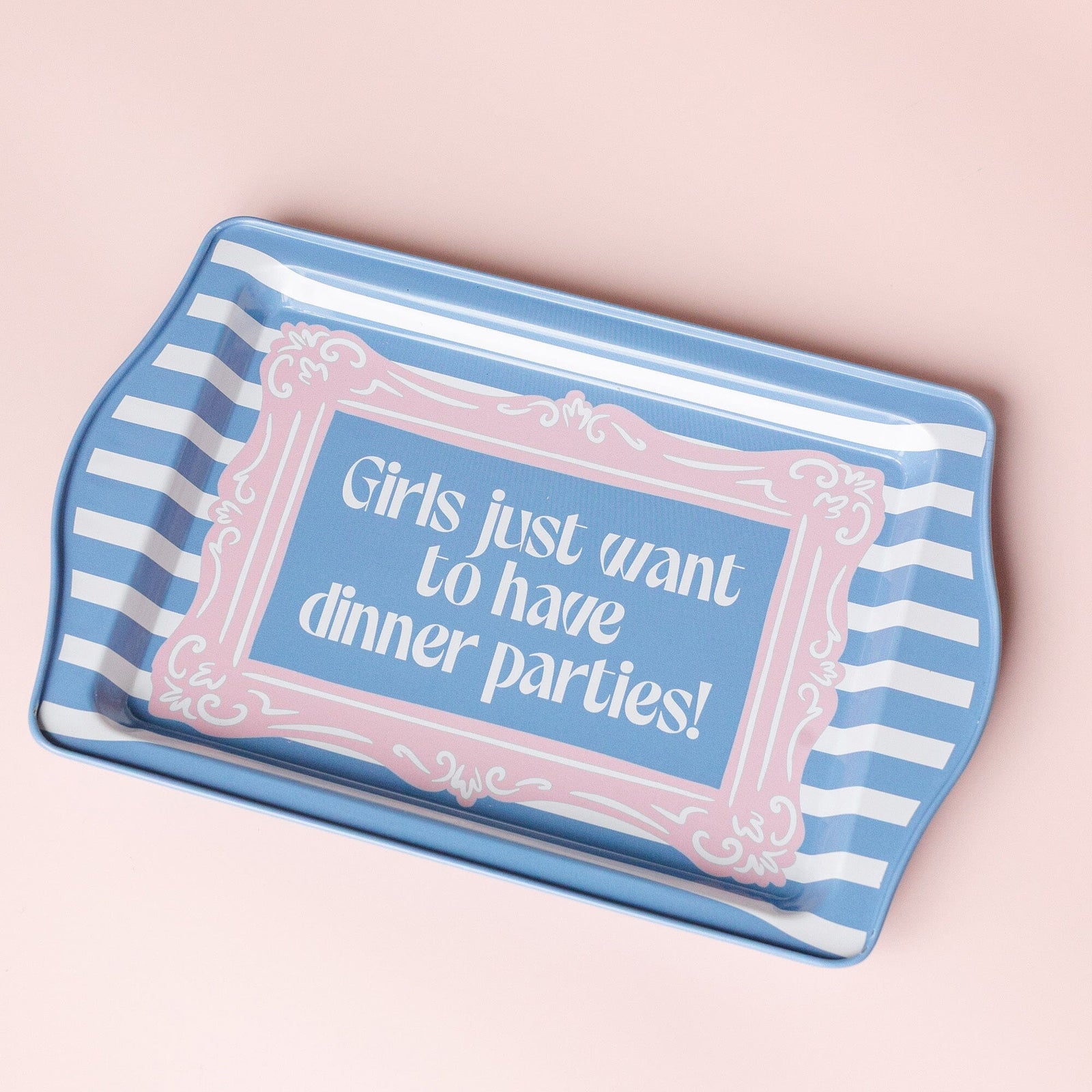 Girls Just Want to Have Dinner Parties Trinket Tray, Jollity & Co