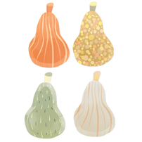 Gourd Fall Dessert Plates