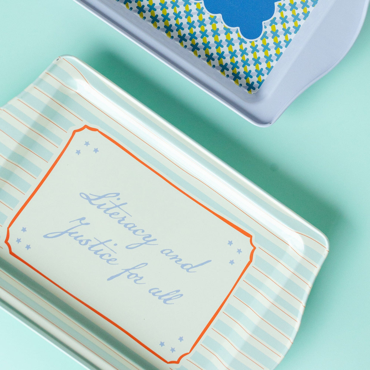 Literacy and Justice for All Trinket Tray, Jollity & Co