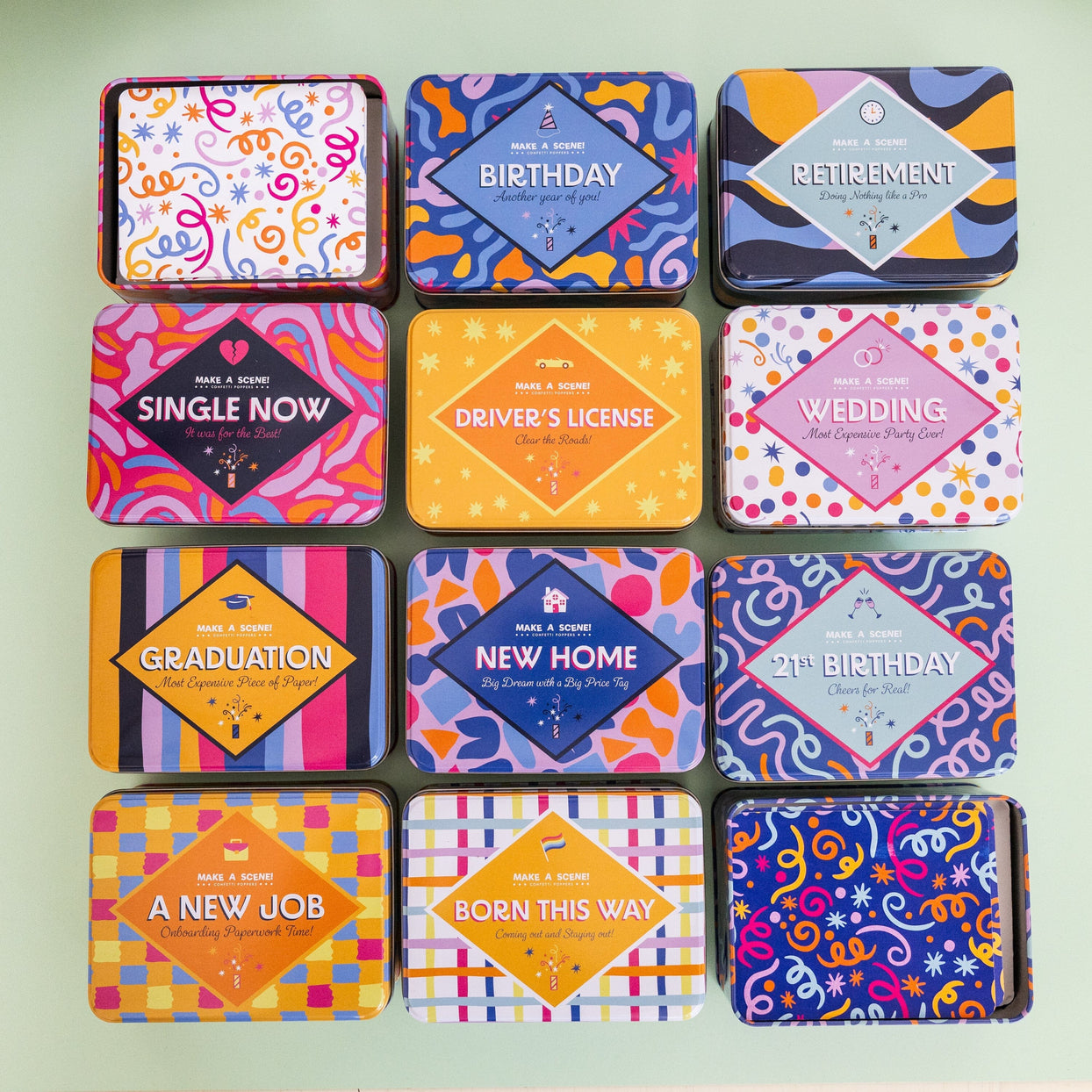 Make A Scene Conffeti Poppers, Jollity & Co