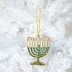 Menorah Hanukkah Ornament, Jollity & Co
