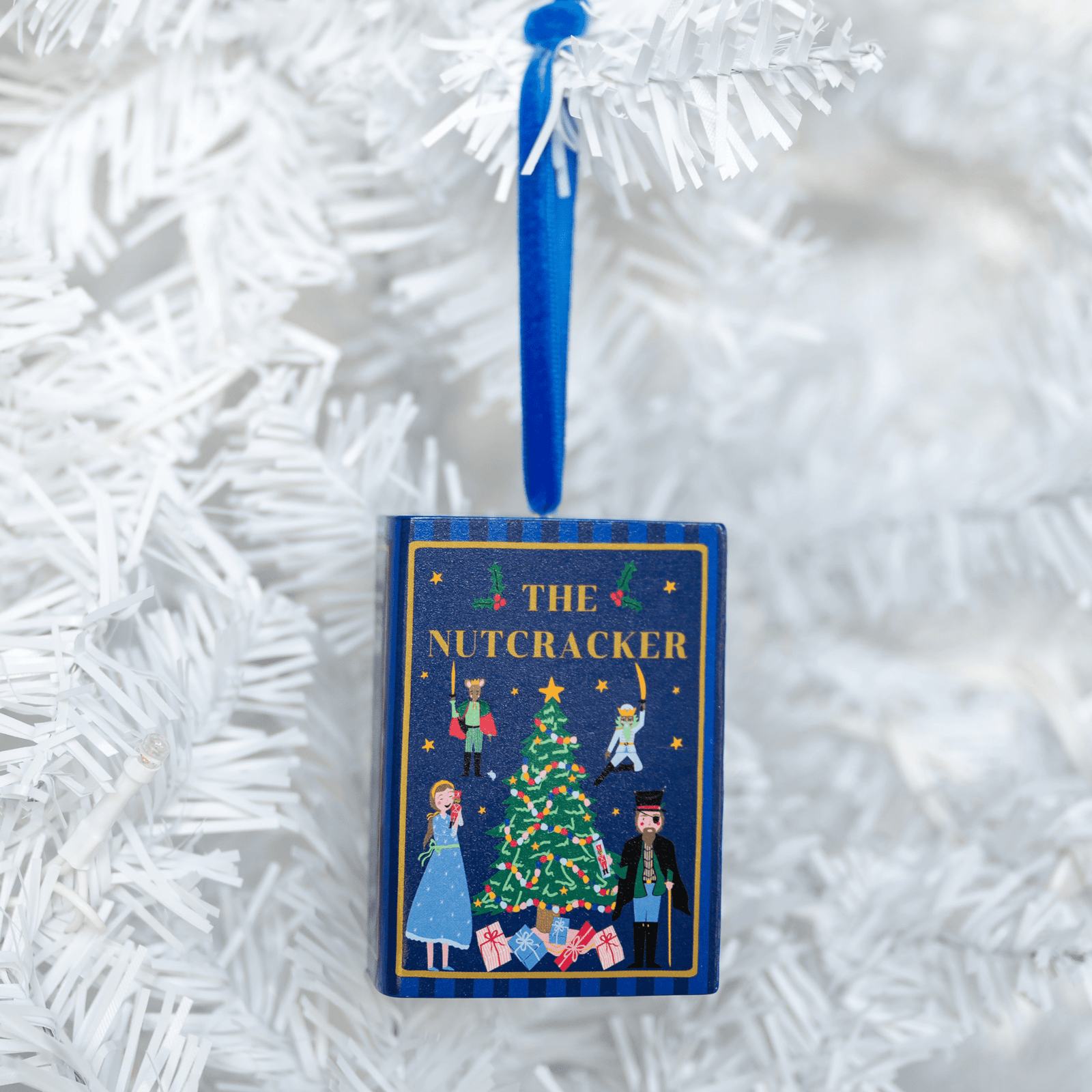 Nutcracker Book Christmas Ornament