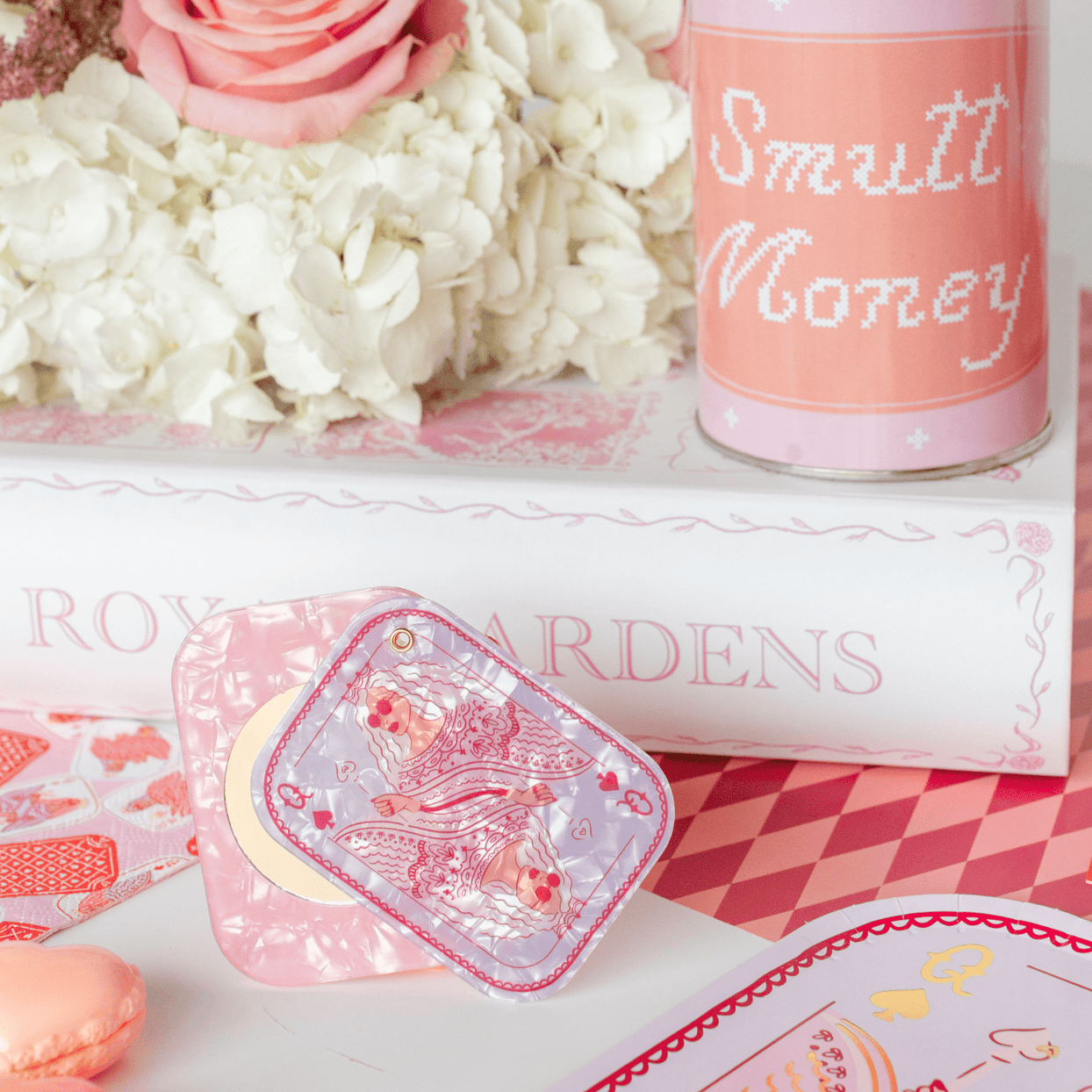 Queen of Spades Compact Mirror, Jollity & Co