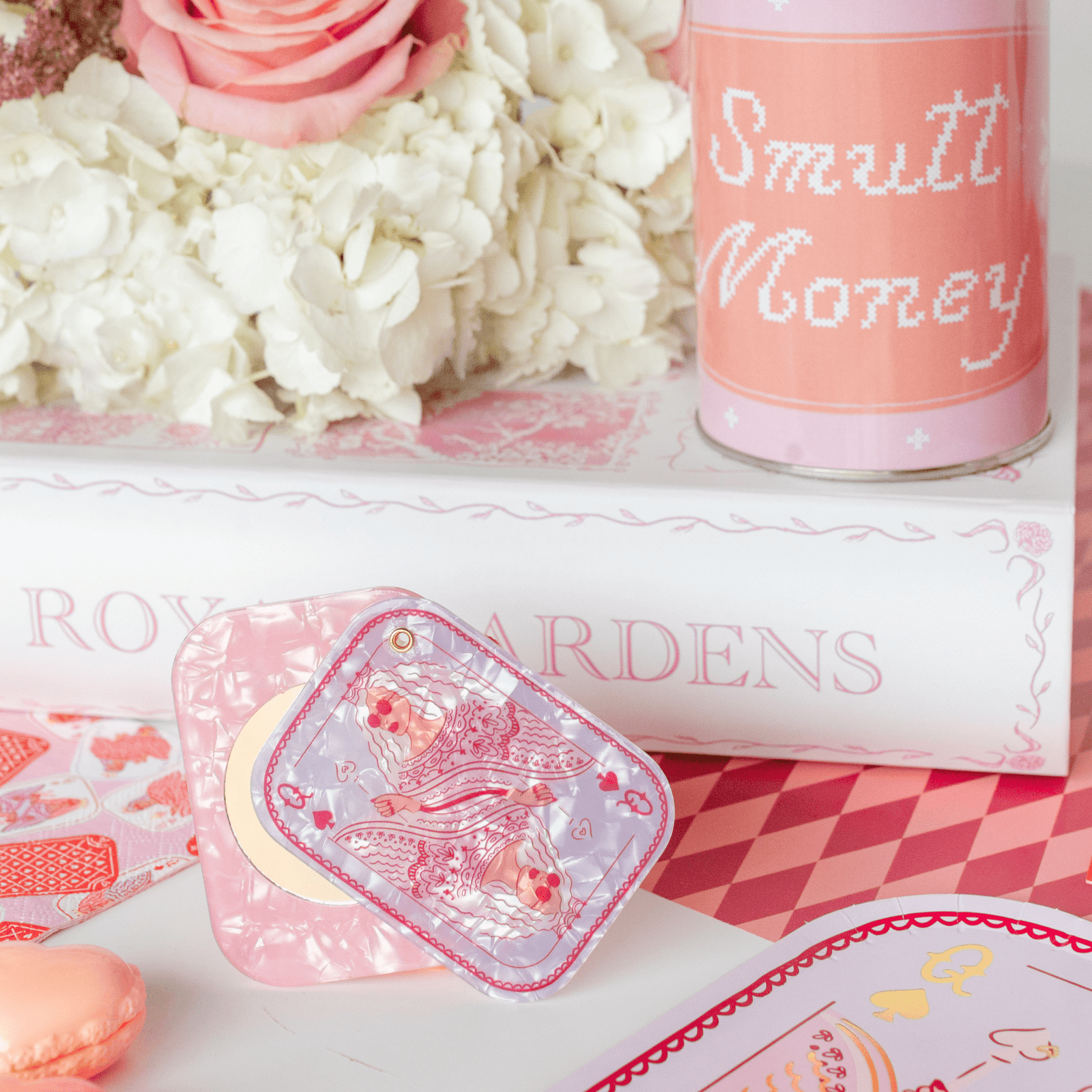 Queen of Spades Compact Mirror, Jollity & Co