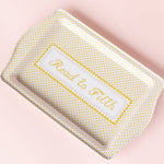Read To Filth Trinket Tray, Jollity & Co