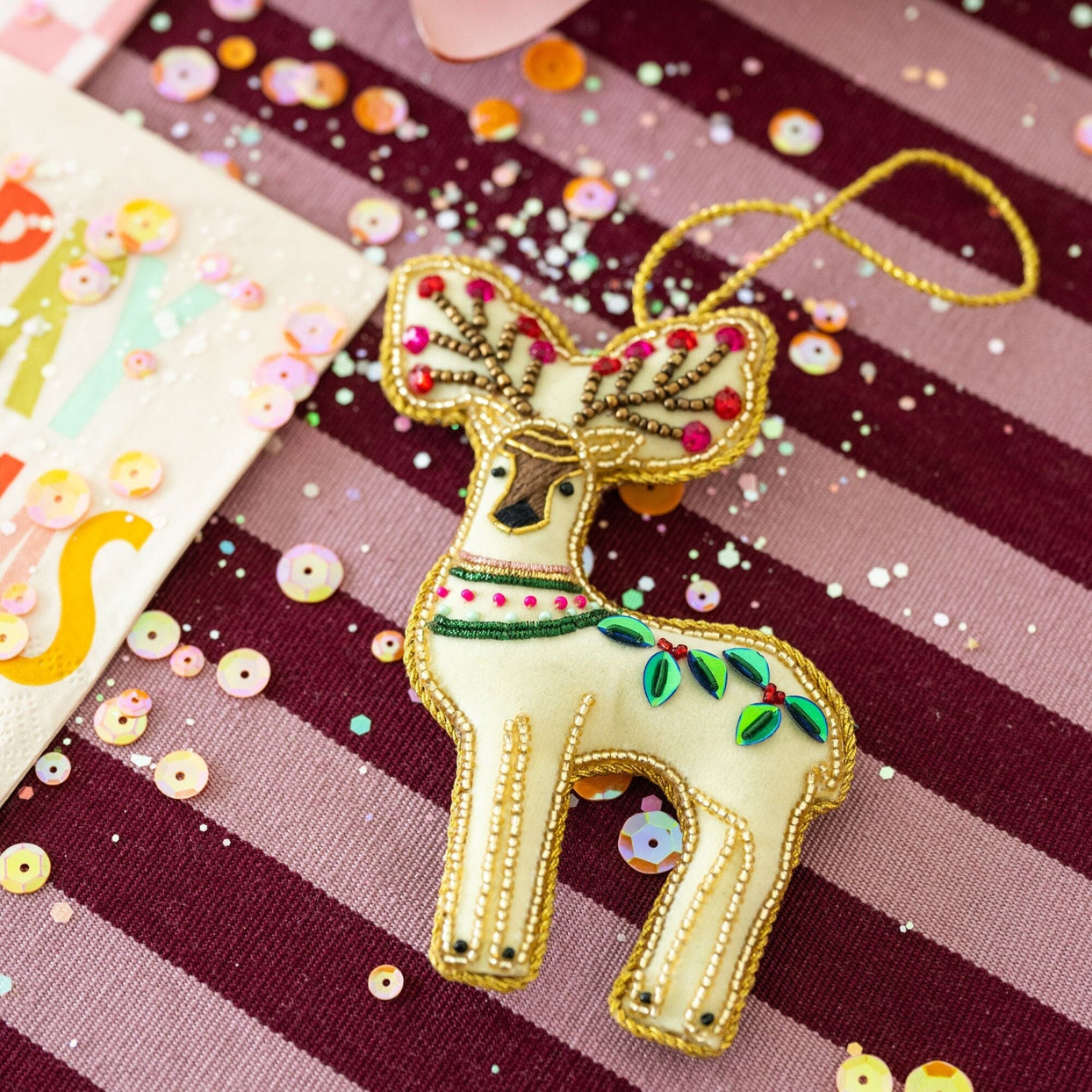 Reindeer Ornament, Jollity & Co