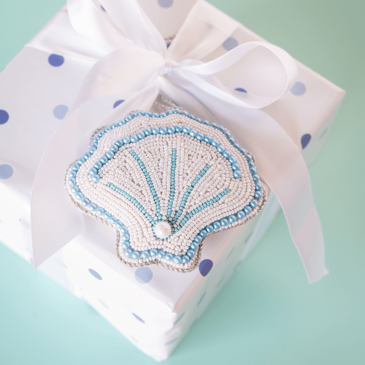 Seashell Christmas Ornament, Jollity & Co