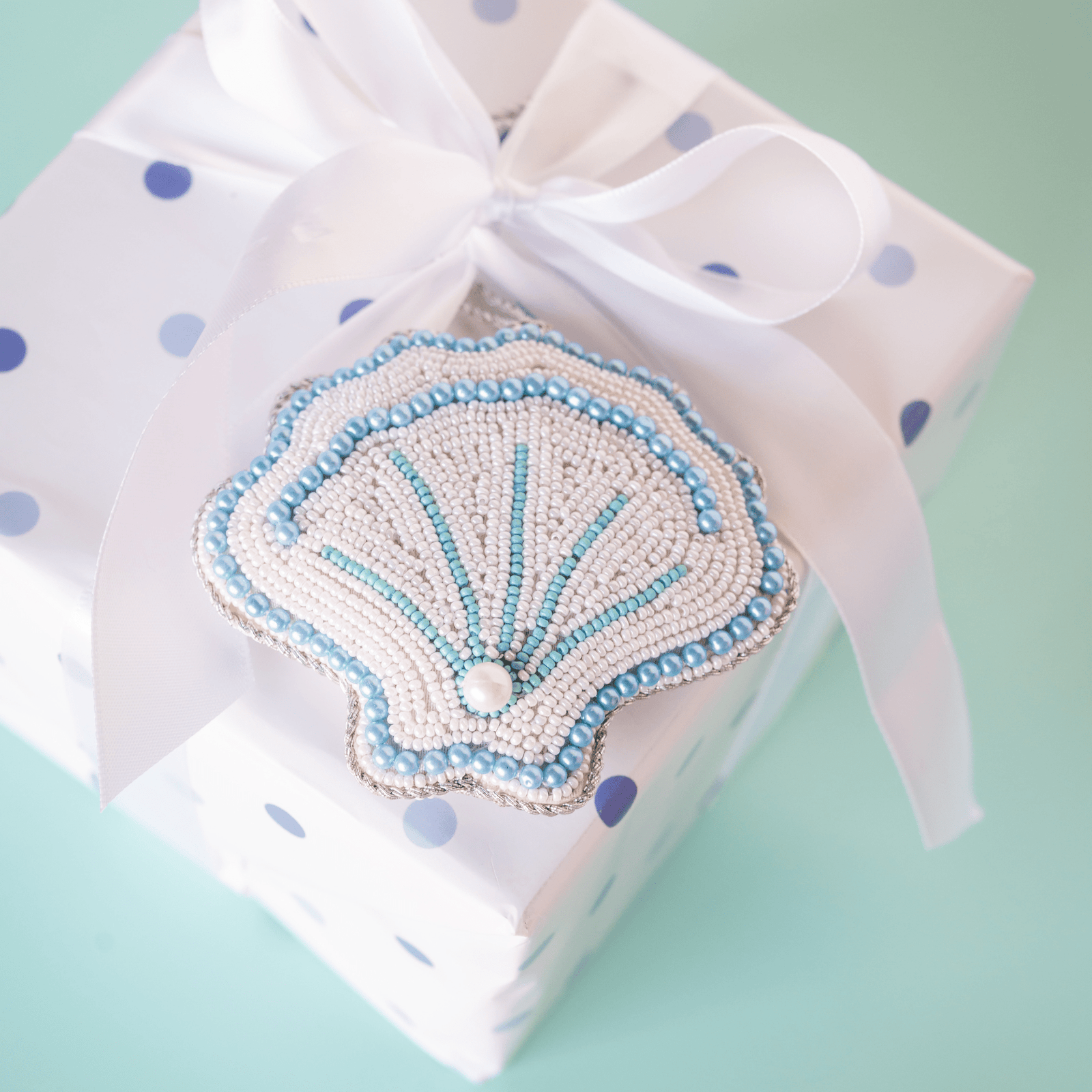 Seashell Christmas Ornament, Jollity & Co