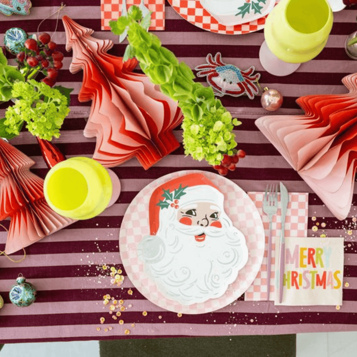 That's The Spirit St. Nick Midi Plate-RW, Jollity & Co