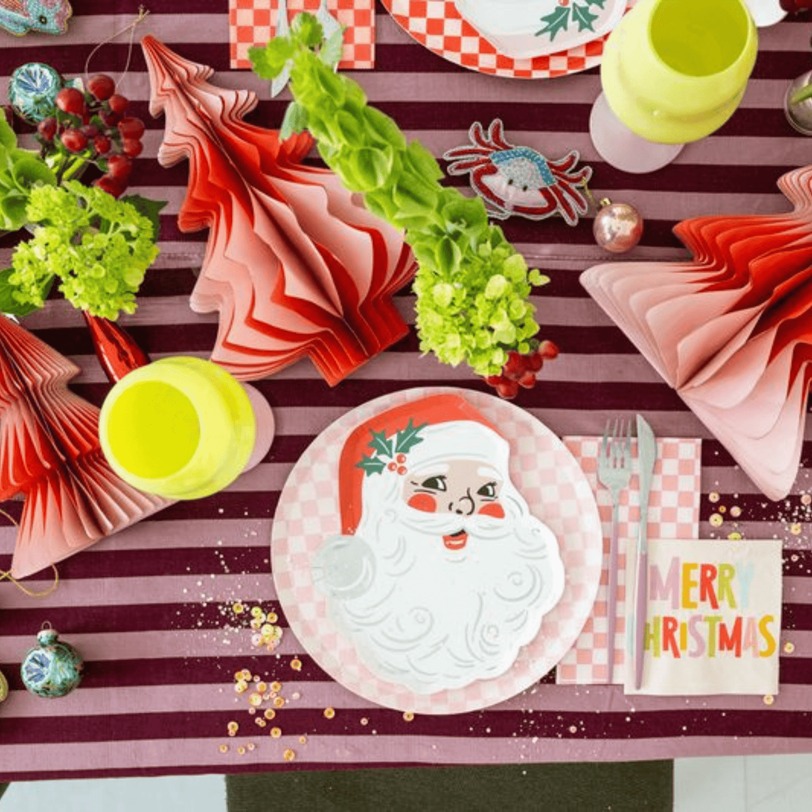 That's The Spirit St. Nick Midi Plate-RW, Jollity & Co