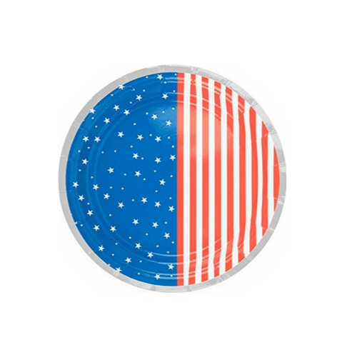 Jollity & Co, Stars & Stripes Dessert Plates