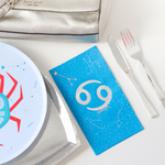 Zodiac Cancer Guest Napkins, Jollity & Co