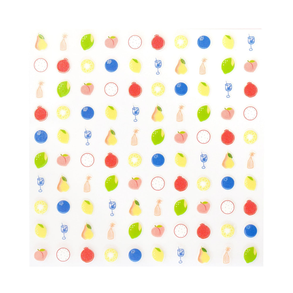 Le Dinner Fruit Nail Stickers - Shop Sweet Lulu