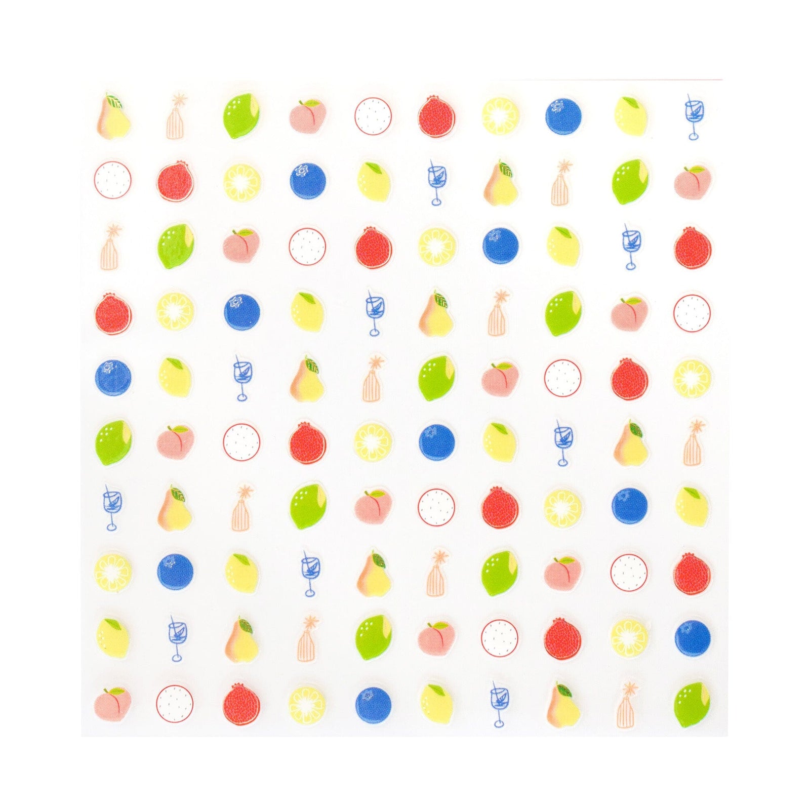 Le Dinner Fruit Nail Stickers - Shop Sweet Lulu