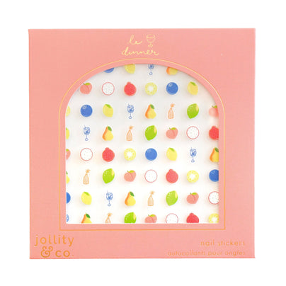 Le Dinner Fruit Nail Stickers - Shop Sweet Lulu