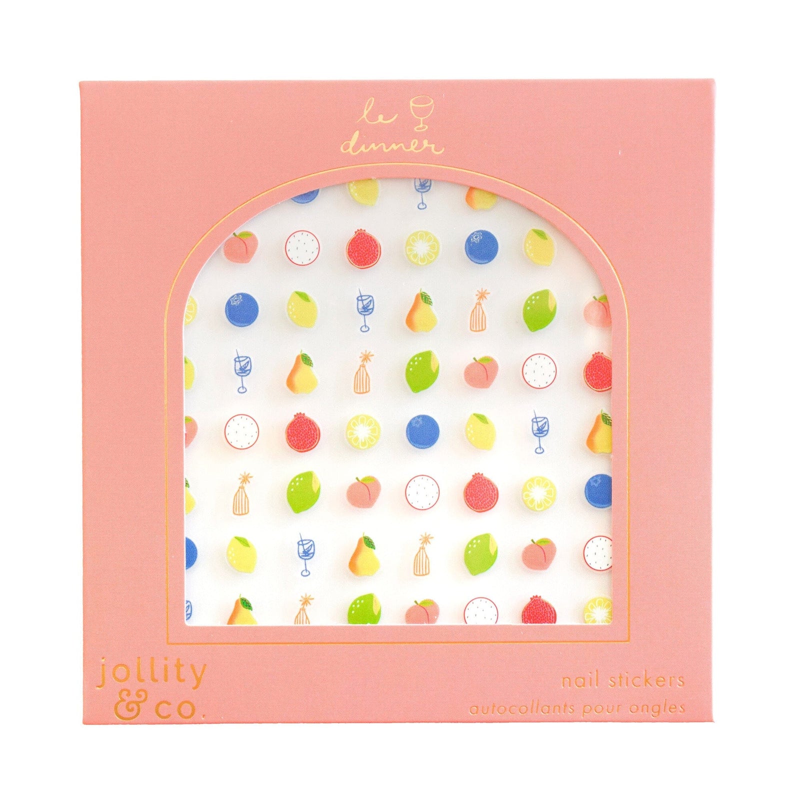 Le Dinner Fruit Nail Stickers - Shop Sweet Lulu
