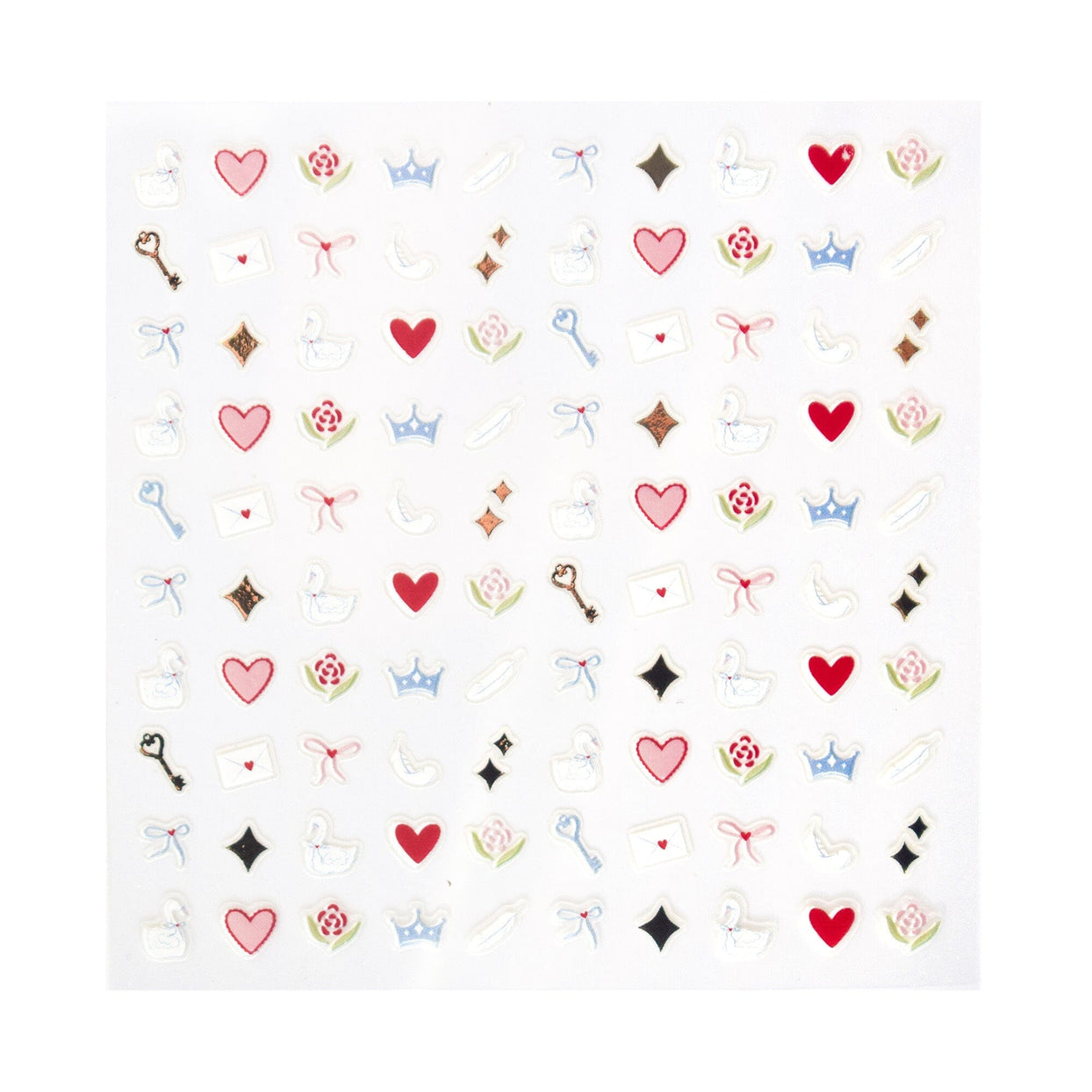 Love Birds Nail Stickers
