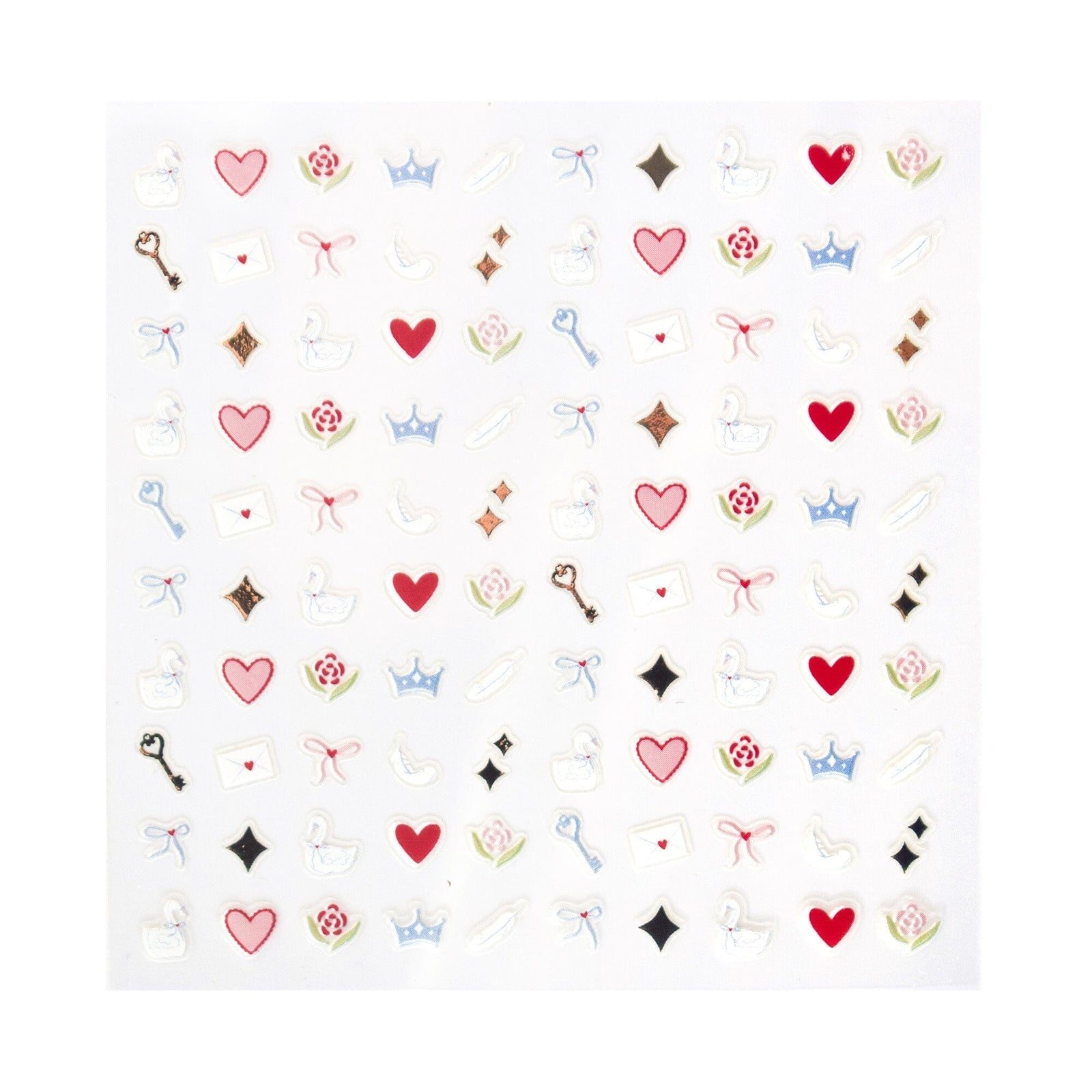 Love Birds Nail Stickers