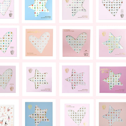 Party Nail Stickers - Choose from 30 Styles