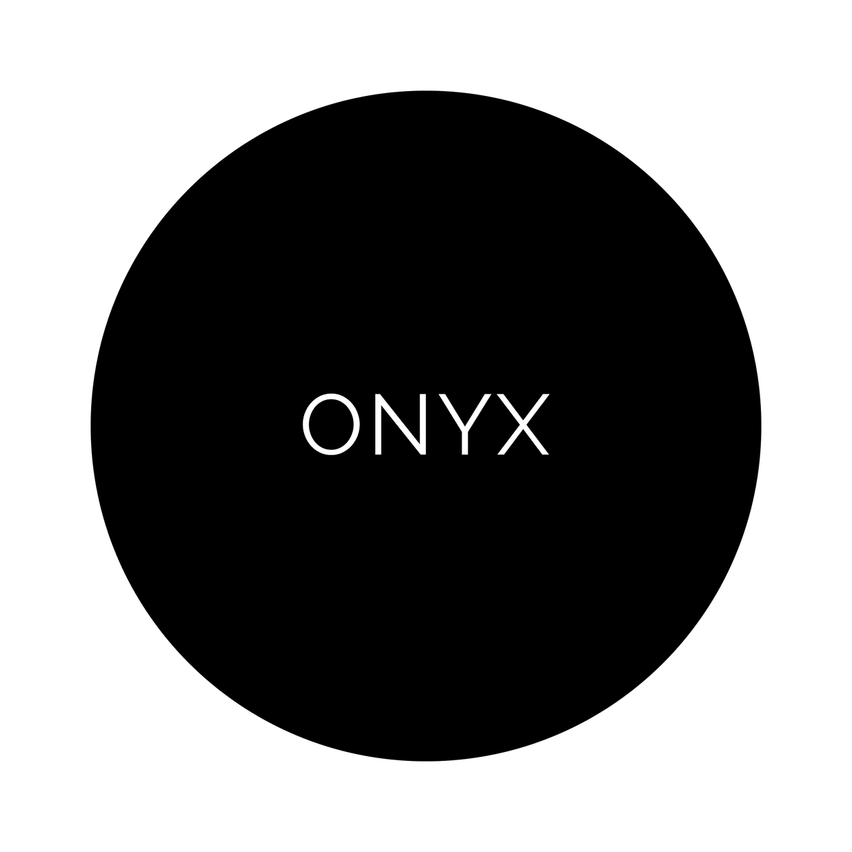 Shades Onyx Dessert Plates