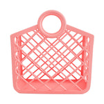 Seaside Pink Silicone Basket