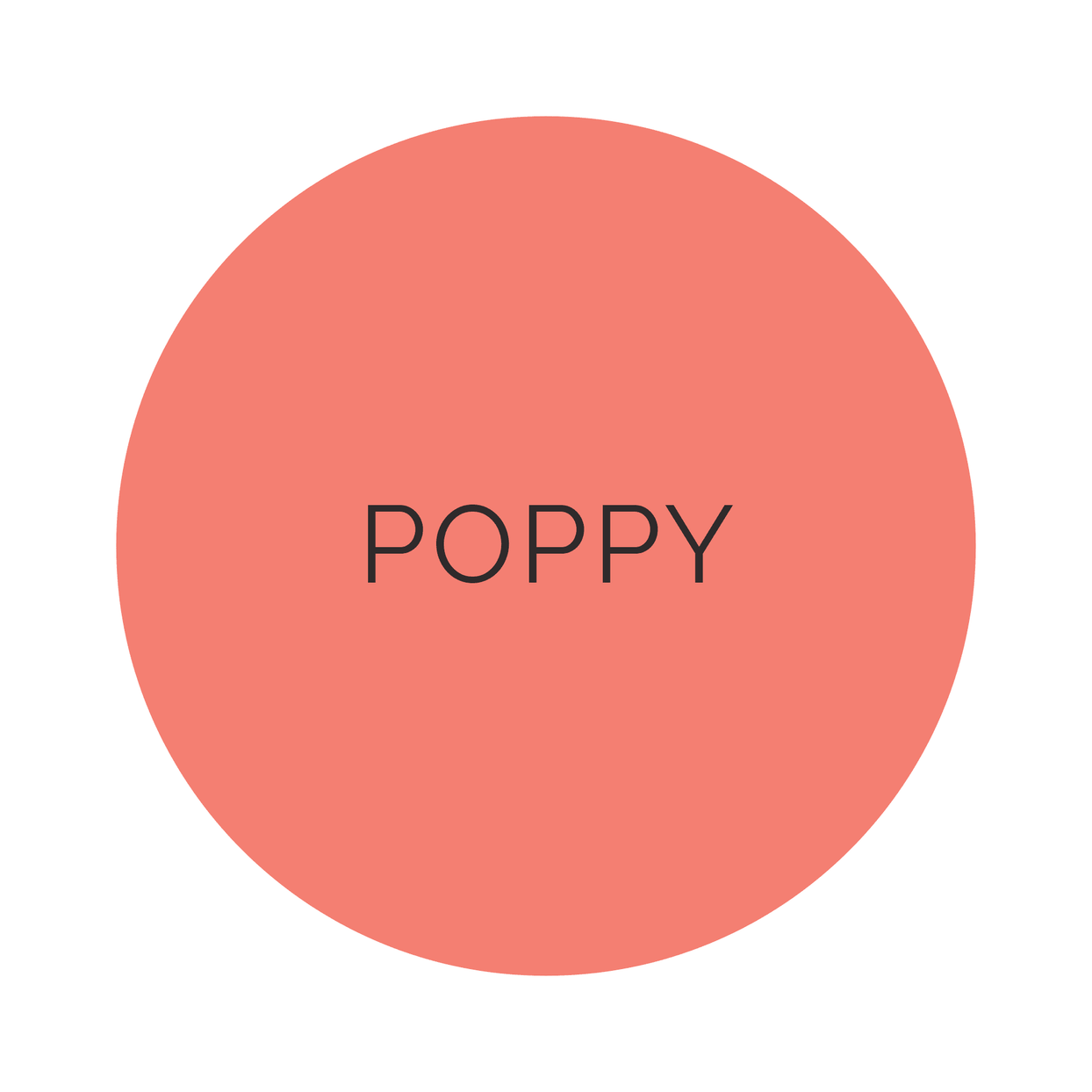 Shades Poppy Large Napkins