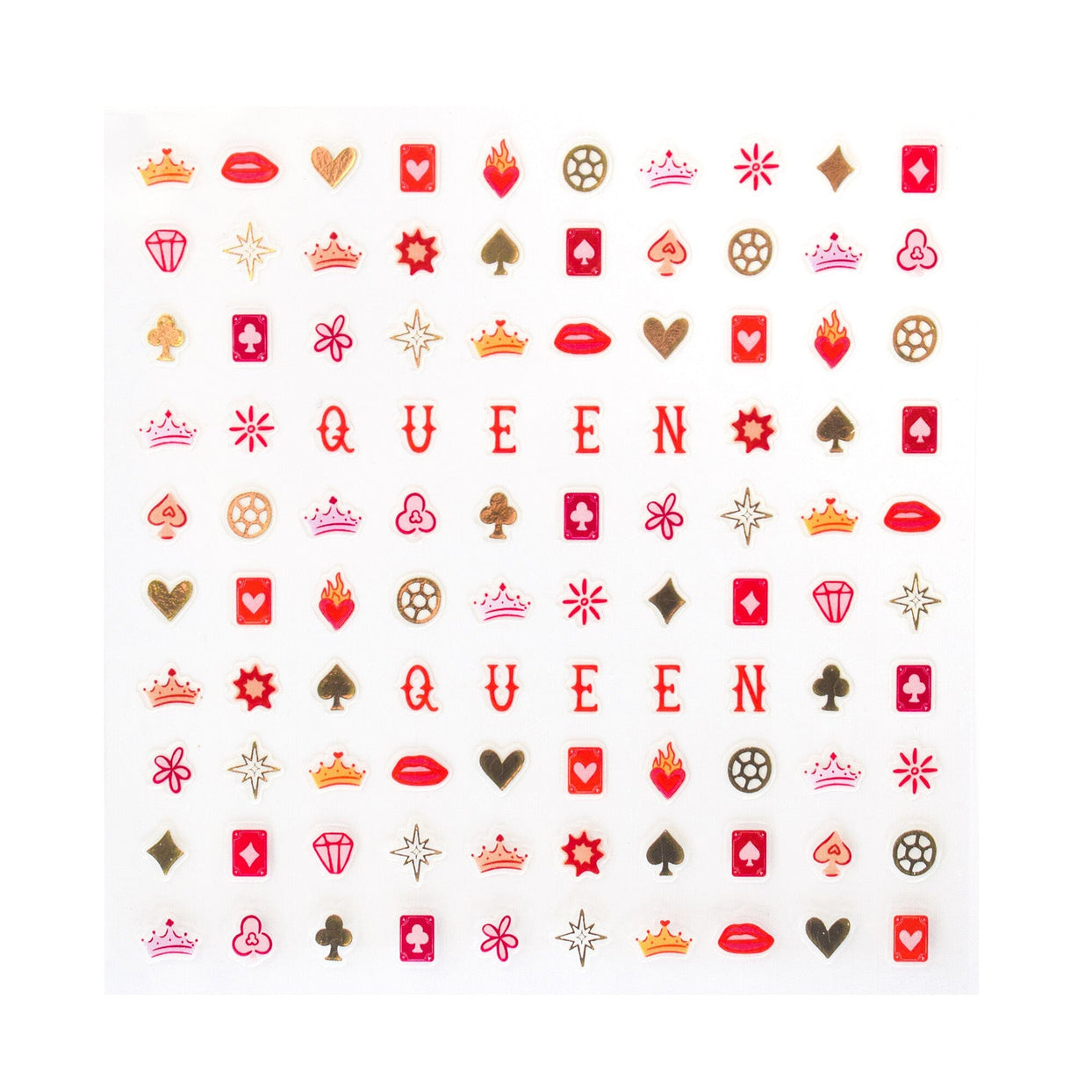 Queens Nail Stickers