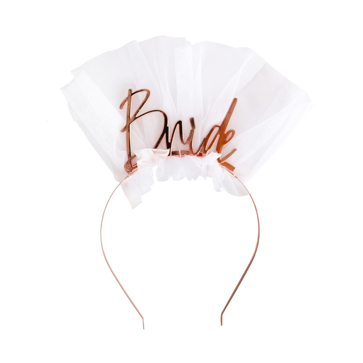 "Bride" Metal Headband - 2 Color Options