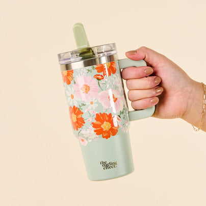 20oz Lifestyle Flip Straw Tumbler - Bouquet Beauty Sage, Shop Sweet Lulu