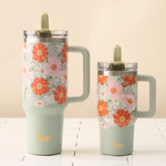 20oz Lifestyle Flip Straw Tumbler - Bouquet Beauty Sage, Shop Sweet Lulu