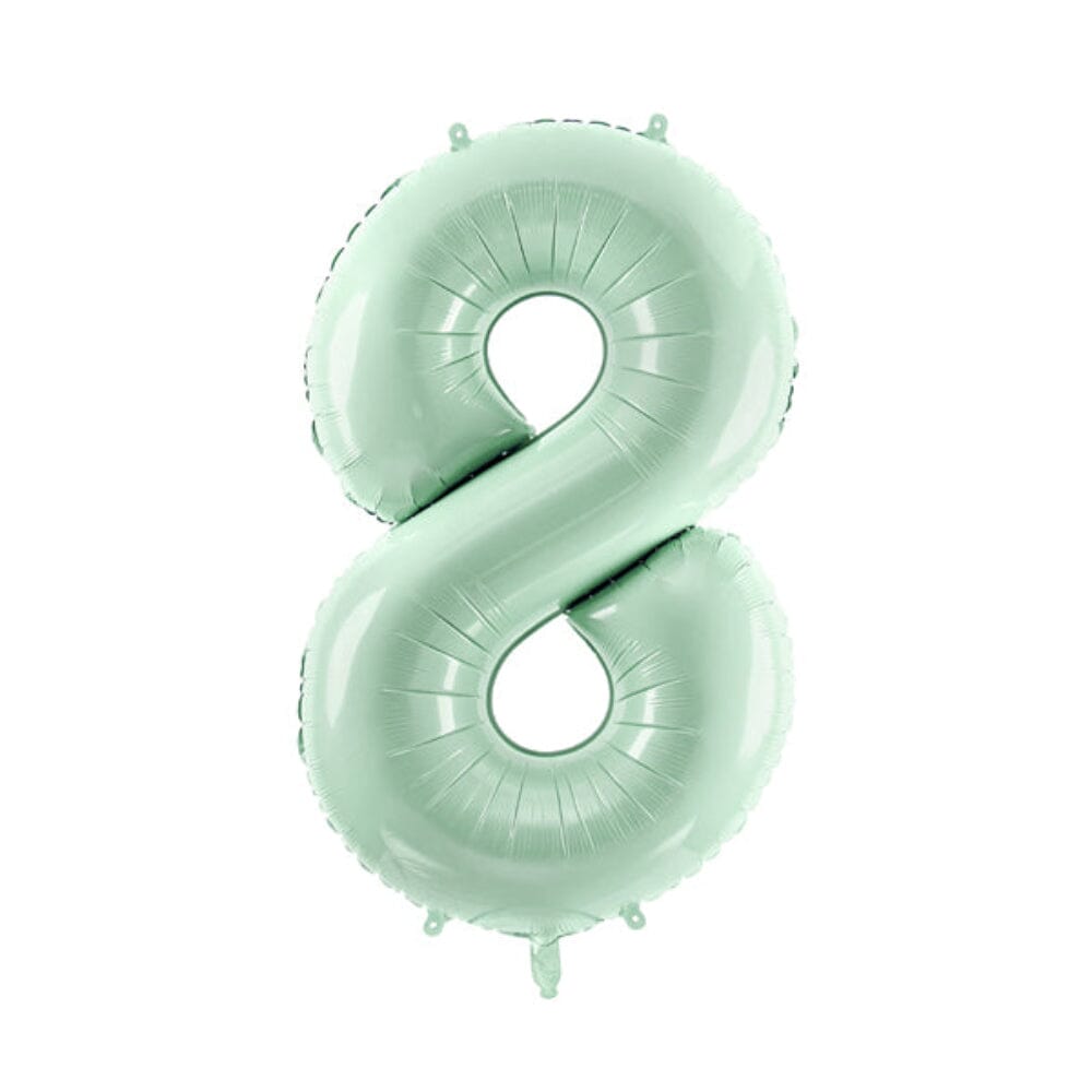 28" Number Balloon, Mint - 10 Style Options, Shop Sweet Lulu